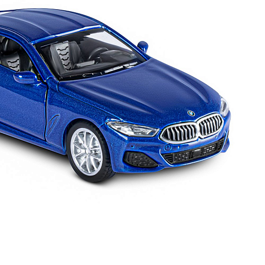 ТМ "Автопанорама" Машинка металлическая 1:44 BMW M850i Coupe, синий, откр. двери, инерция, в/к 17,5*12,5*6,5 см в Джамбо Тойз #15
