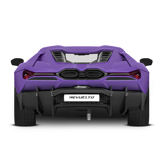Игрушка для детей: Машинка металлическая, 1:24 Lamborghini, цвет фиолетовый, свет, звук, свободный ход колес, артикул JB1251761 в Джамбо Тойз #11