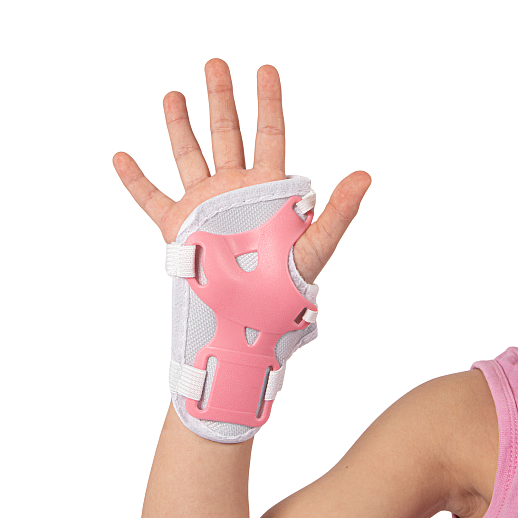 Набор роликов-квадов CITYRIDE, с принтом кошки, шлем, комплект защиты, сумка, колёса PU, текстильный мысок, подшипники ABEC7, розовый-белый, в/к 5сл гофорокартон в Джамбо Тойз #7