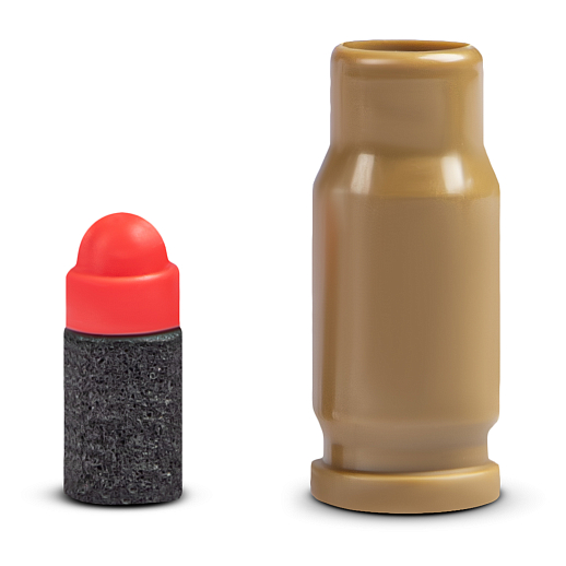 Пистолет с мягкими пулями, с глушителем, пули с гильзами, зелёный/чёрный, 25*17*7 см, в/к в Джамбо Тойз #6