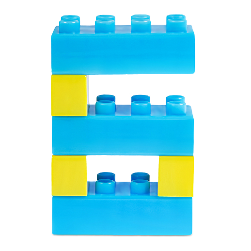 ТМ "Компания Друзей" Набор конструктора, средние детали, 317 деталей, в контейнере 13х12,5х13 см в Джамбо Тойз #36