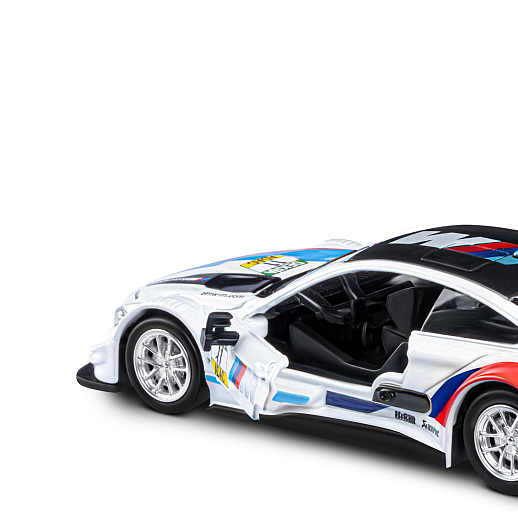 ТМ "Автопанорама" Машинка металлическая 1: 44 BMW M4, белый, откр. двери, инерция, в/к 17,5*12,5*6,5 см в Джамбо Тойз #11