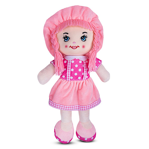 ТМ "Amore Bello" Кукла мягкая на бат., фразы на русском языке, стихотворение, песенка, 35 см, в/п в Джамбо Тойз