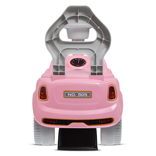 ТМ "Компания Друзей" Каталка Толокар "Город" розовая, сигнал на руле, в/к 27х27х57,5 см в Джамбо Тойз #3