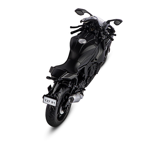 ТМ "Автопанорама" Мотоцикл металл. 1:18 YAMAHA YZF-R1, черный, свободный ход колес, в/к 9,2 х 4,5 х 14 см в Джамбо Тойз #10