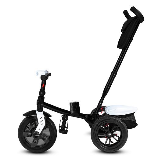 Детский трехколесный велосипед "CITYRIDE LUNAR 2.0". Пятиугольная рама, сиденье 360, складная крыша D600, подножки, надув.колеса 12/10, багажник, сумочка, фара в Джамбо Тойз #22