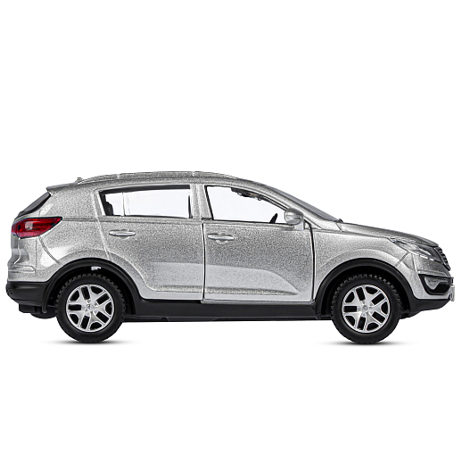ТМ "Автопанорама" Машинка металлическая 1:39 KIA SPORTAGE R, серебряный, откр. двери, инерция, 17,5*12,5*6,5 см в Джамбо Тойз #6
