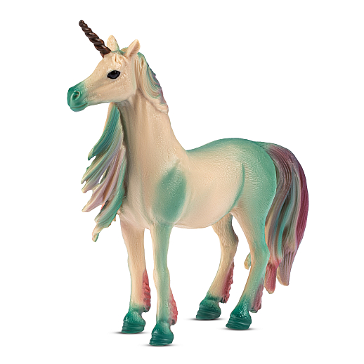 ТМ "КОМПАНИЯ ДРУЗЕЙ", серия "Животные планеты Земля", игрушка "Единорог", голубой, в/п 18*4,3*10,8 см в Джамбо Тойз #3