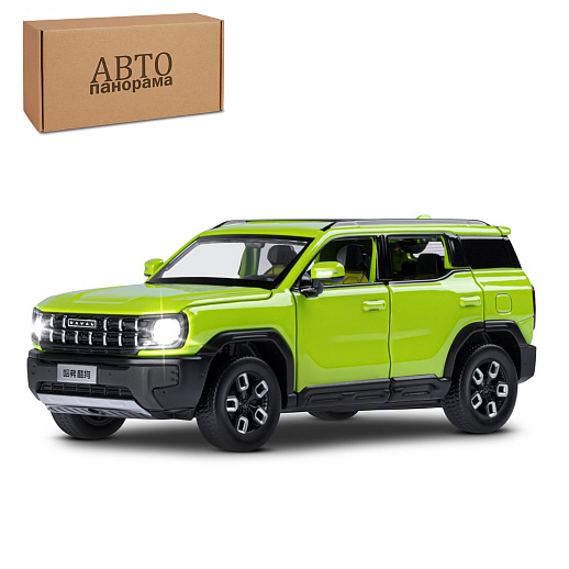 ТМ "Автопанорама" Машинка металлическая 1:32 Haval Kugou, зелен., свет, звук, откр. двери, капот и дверка багажника, инерция, в/к 19*9*7 см в Джамбо Тойз