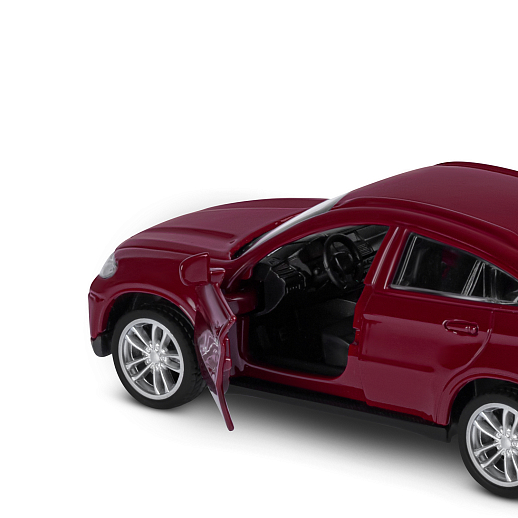 ТМ "Автопанорама" Машинка металлическая 1:43 BMW X6, красный, откр. двери, инерция, в/к 17,5*12,5*6,5 см в Джамбо Тойз #13