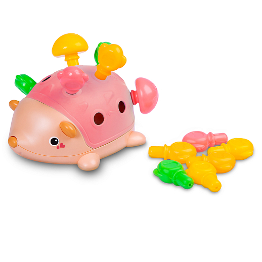 Развивающий сортер "Ёжик" для малышей,цвет красный, в/к 18,4*9,2*14,3 см в Джамбо Тойз #2