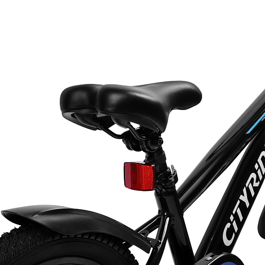 Велосипед двухколесный CITYRIDE, модель CR-B2-07J, колеса 16", рама сталь, обода сталь, цвет чёрный в Джамбо Тойз #6