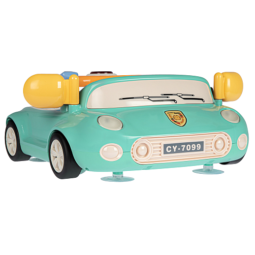 ТМ "Smart Baby" Руль, свет, Шаинский, русская озвучка, цвет зеленый, в б/к в Джамбо Тойз #5