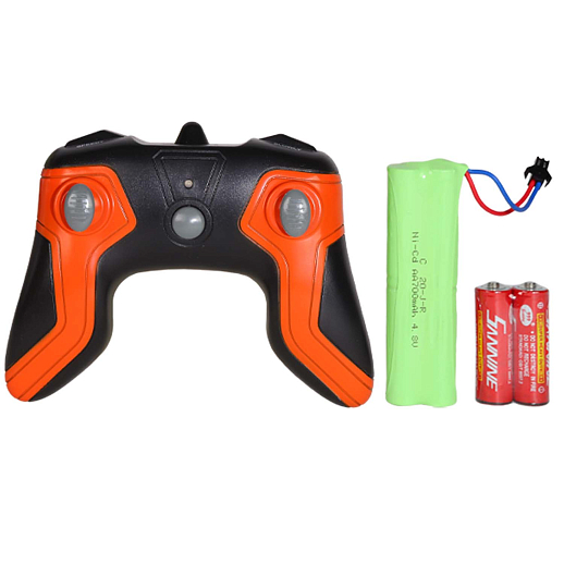 AUTODRIVE Р/У Перевертыш-амфибия 4WD,1:24,2.4GHz,повороты 360,с аккум.,цвет оранжевый,в/к 16,7*16*13,2см в Джамбо Тойз #5