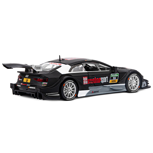 ТМ "Автопанорама" Машинка металлическая  1:32 Audi RS 5 DTM, черный матовый, свет, звук, откр. двери, инерция, в/к 17,5*13,5*9 см в Джамбо Тойз #9