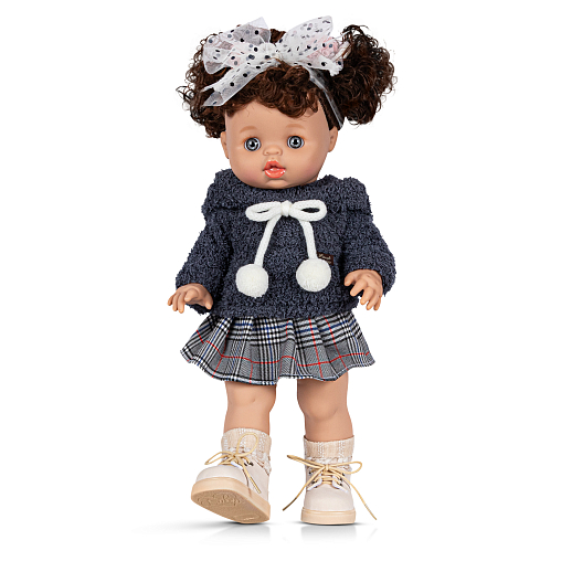 Кукла 40 см, в синей кофте с юбочкой ,в/к 22,5*13,5*44 см в Джамбо Тойз #2