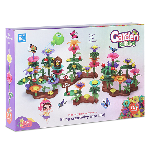 Игровой набор "Сад с цветами" с инструментами -183 дет., в/к 34*6*23 см. в Джамбо Тойз #2