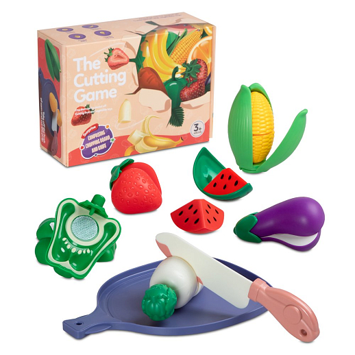 Игровой набор "Овощи и фрукты",в/к 18*13*6,5 см в Джамбо Тойз