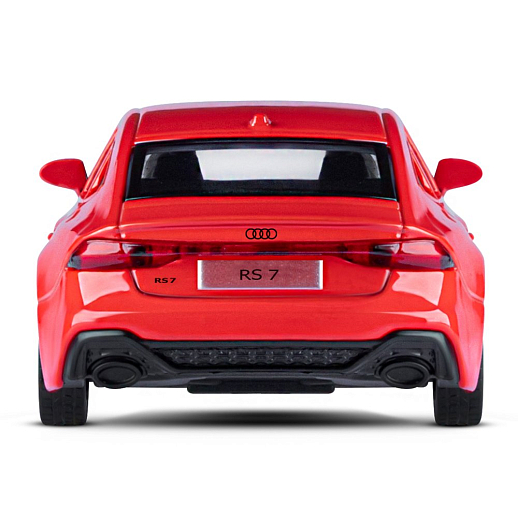 ТМ "Автопанорама" Машинка металлическая 1:43 Audi RS7 Sportback, красный, откр. двери, инерция, в/к 17,5*12,5*6,5 см в Джамбо Тойз #9