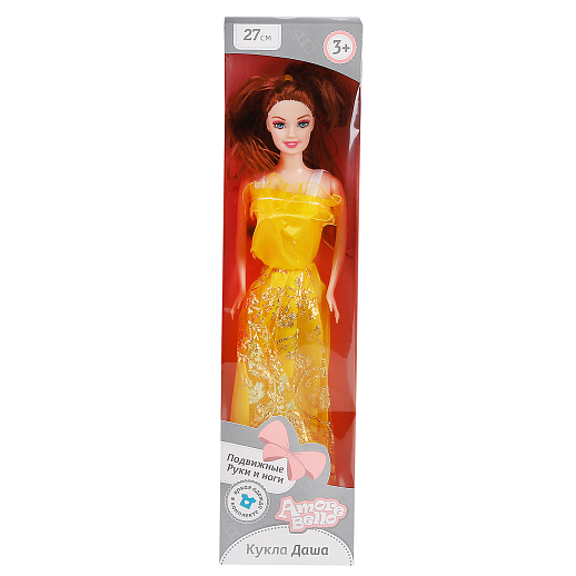 ТМ "Amore Bello" кукла "Даша", в/к 8х4,5х32 см в Джамбо Тойз #2