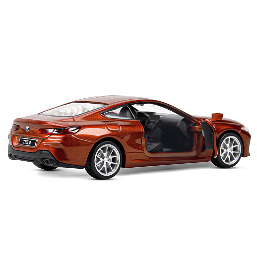 ТМ "Автопанорама" Машинка металлическая 1:35 BMW M850i Coupe, красный, откр. двери, свет, звук, инерция в/к 17,5*13,5*9 см в Джамбо Тойз #14