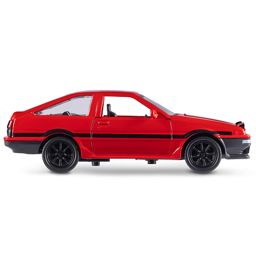 ТМ "Автопанорама" Машинка металл. 1:37 Toyota AE86, красный, инерция, откр. двери, в/к 17,5*12,5*6,5 см в Джамбо Тойз #7