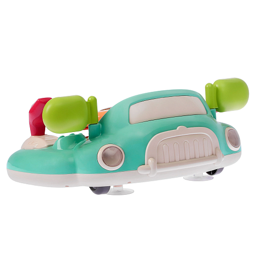 ТМ "Smart Baby" Руль музыкальный свет, звук, с фарами, цвет зеленый в/к 24,6х15,1х24,4 см в Джамбо Тойз #6