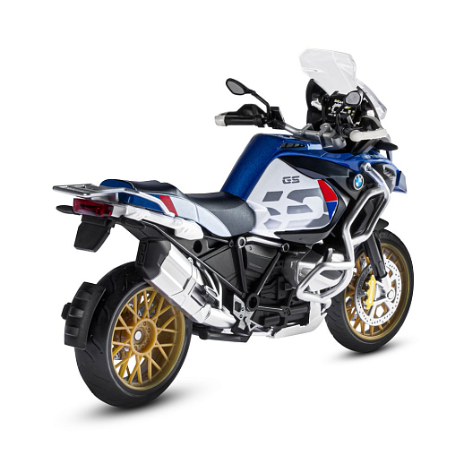 ТМ "Автопанорама" Мотоцикл металл.1:12 BMW R1250 GS Adventure, сер.-голубой., св. ход колес, в/к 7,1 х 11,7 х 20,6 см в Джамбо Тойз #10