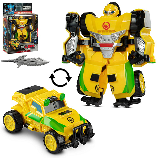 Робот-трансформер, трансформируется в машинку-багги, в/к 21*14,5*6см в Джамбо Тойз