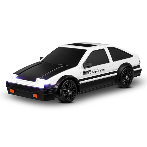 Р/у машина для дрифта М1:26,2.4GHz,4WD,сменные шины 4шт., конусы 4шт., свет,с аккум.,цвет белый с черн.,в бел.кор. 22*13,8*11,8см в Джамбо Тойз #10