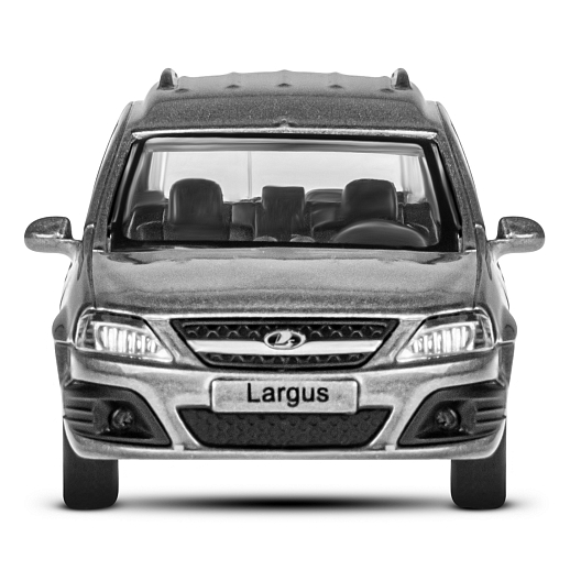 ТМ "Автопанорама" Машинка металлическая 1:43, LADA LARGUS серая, откр. 2 двери., инерция в Джамбо Тойз #9