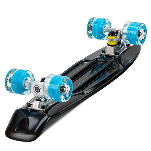 Скейтборд Fish, дека PP р-р 22"х6", колеса 60х45мм 78А, PU, LED, ABEC-7, подвеска алм.3,25" в/п в Джамбо Тойз #4