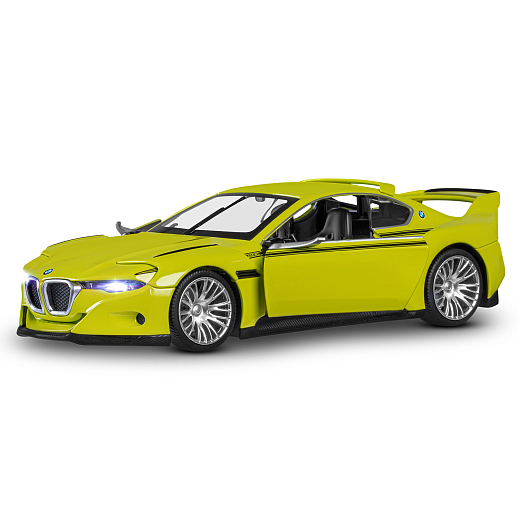 Игрушка для детей: Машинка металлическая, 1:24 BMW, цвет зеленый, свет, звук, свободный ход колес,артикул JB1251758 в Джамбо Тойз #5