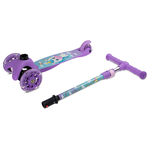 Игрушка для детей, несущая на себе массу тела ребенка, предназначенная для езды: Трехколесный самокат, артикул CR-S4-05UVV в Джамбо Тойз #5