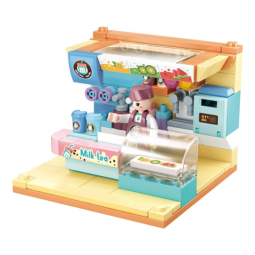 Конструктор "Мини-набор"Кафе" 108 дет., 14.6*14.6*6.2 в Джамбо Тойз #2