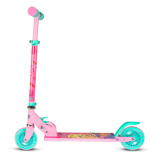 2хкол. самокат CITYRIDE HW 120, ал. 50/50% , t-bar алюм, дека сталь, грипсы 95мм TPR, колеса PVC со светом  120/120 мм в Джамбо Тойз #5