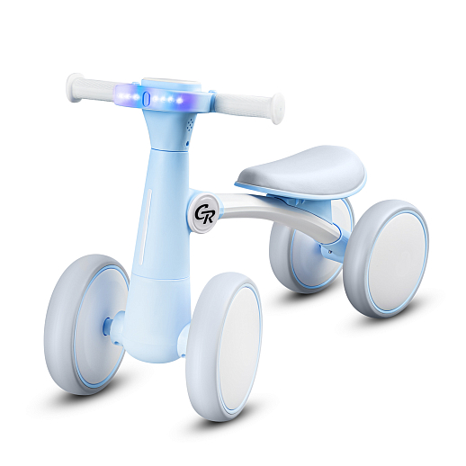Беговел CITYRIDE, модель CR-BB-05, колёса EVA, рама пластик, музыка Шаинского, свет, голубой, в/к в Джамбо Тойз #4