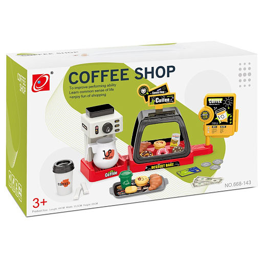 Игровой набор "Кофейня",со звук.и свет.эффект.,в/к 29*13,5*17 см в Джамбо Тойз #3