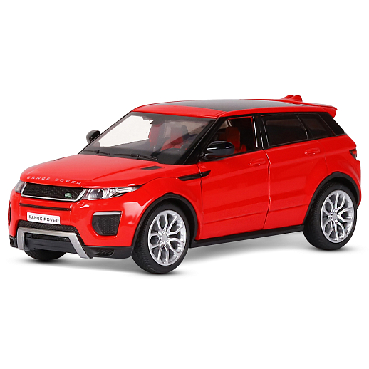 ТМ "Автопанорама" Машинка металлическая 1:32  2017 Land Rover Range Rover Evoque HSE, красный, откр. двери и капот, свет, звук, инерция,  в/к 17,5*12,5*6,5 см в Джамбо Тойз #2