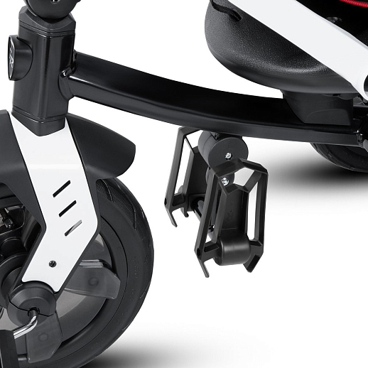 Детский трехколесный велосипед "CITYRIDE LUNAR 2.0". Пятиугольная рама, сиденье 360, складная крыша D600, подножки, надув.колеса 12/10, багажник, сумочка, фара в Джамбо Тойз #9