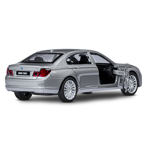 ТМ "Автопанорама" Машинка металлическая 1:46 BMW 760 LI, серый, откр. двери, инерция, в/к 17,5*12,5*6,5 см в Джамбо Тойз #14