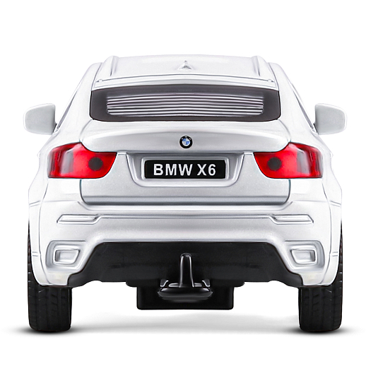 ТМ "Автопанорама" Машинка металлическая 1:43 BMW X6 c прицепом для перевозки лошадей, открываются двери, инерция, в/к 28*17,5*6,5 см в Джамбо Тойз #11