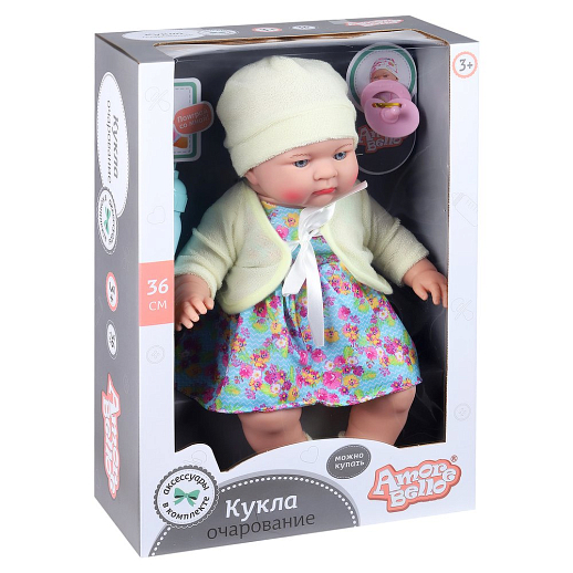 ТМ "Amore Bello" серия "Очарование" Кукла 36 см , в/к 37,5х12х26см в Джамбо Тойз #2
