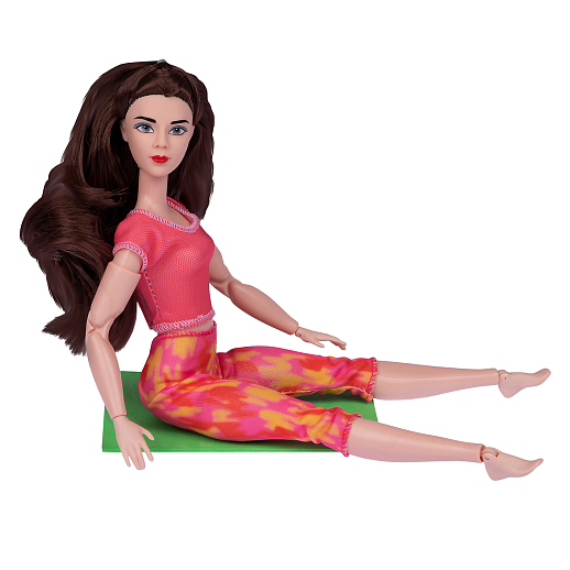 Кукла с ковриком для занятия йогой, в/к 12,5х4,5х30,5 в Джамбо Тойз #8