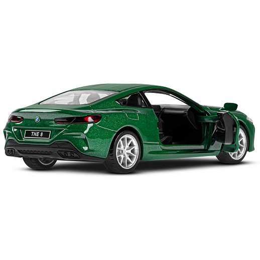 ТМ "Автопанорама" Машинка металл. 1:35 BMW M850i Coupe, зеленый, откр. двери, свет, звук, инерция в/к 18*9*13,5 см в Джамбо Тойз #15