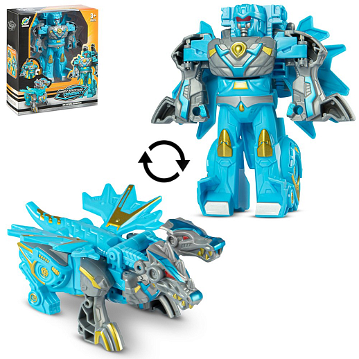 Трансформер-дракон, трансформируется в дракона, в/к 16,5*14,5*6,5см в Джамбо Тойз