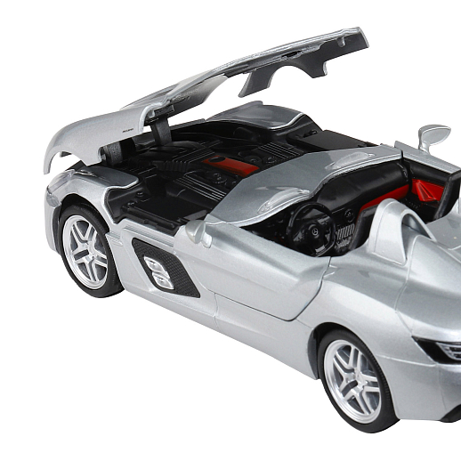 ТМ "Автопанорама" Машинка металл., 1:24 Mercedes-Benz SLR McLaren Stirling Moss, свободный ход колес, откр. двери и капот, свет, звук, в/к 24,5*12,5*10,5 см в Джамбо Тойз #10