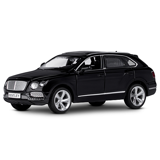 ТМ "Автопанорама" Машинка металлическая 1:34 Bentley Bentayga, черный, свет, звук, откр. двери, капот и багажник, инерция, в/к 17,5*13,5*9 см в Джамбо Тойз #2