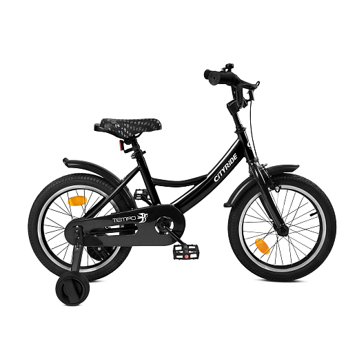 Велосипед двухколёсный CITYRIDE, модель CR-B2-04F7, рама сталь, колеса алюминий 16", цвет чёрный в Джамбо Тойз #2