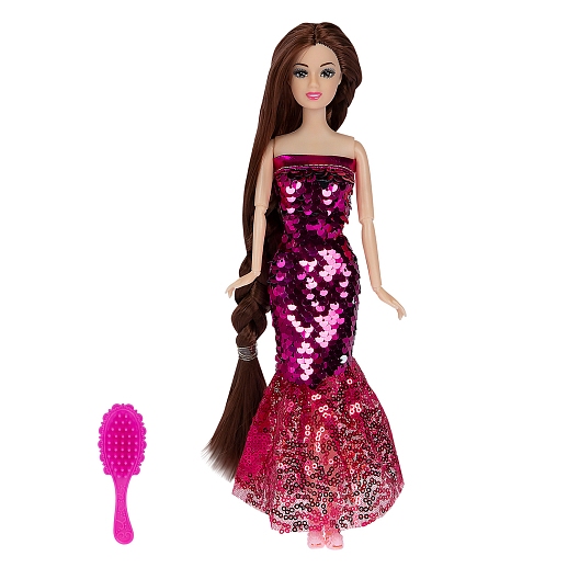 Кукла, цвет платья розовый, в/к 11х5,3х32,5 см в Джамбо Тойз #3
